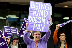 Read more about the article Nurses walk out