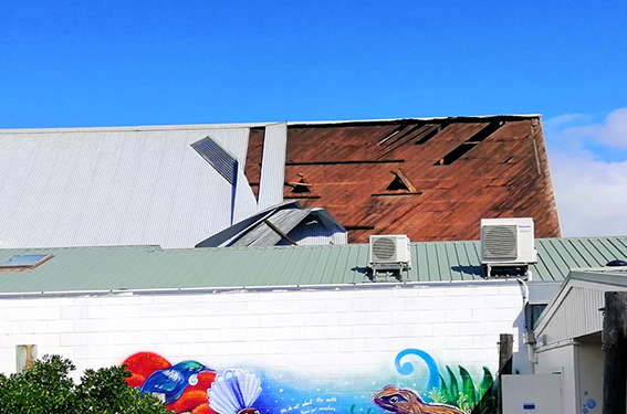 Read more about the article Church roof blows off in high winds