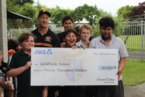 Read more about the article Swampfoxes donate $30,000 to Goldfields