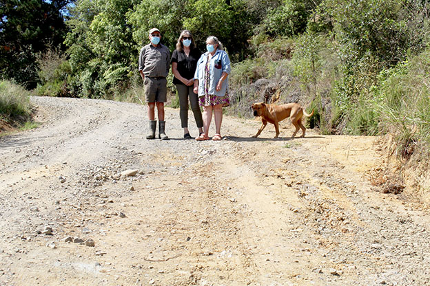 You are currently viewing Residents battle council over damaged road