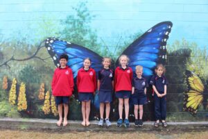 Read more about the article Interactive garden mural brightens reserve