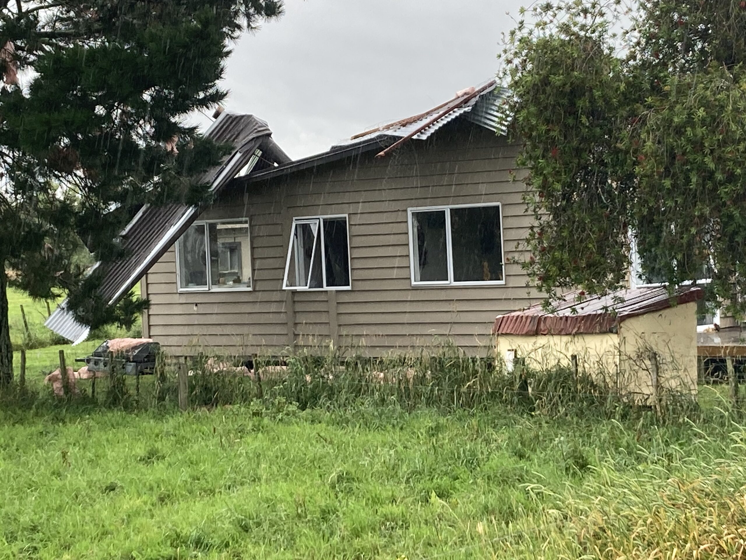 You are currently viewing Tornado tears through Hauraki