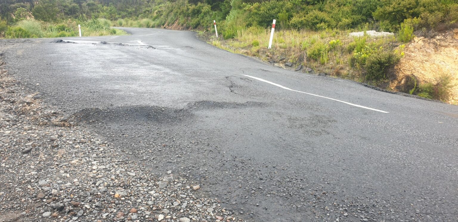Concerns over damage to Black Jack Road The Valley Profile
