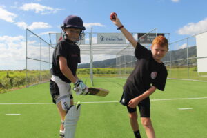 Read more about the article New cricket nets in full swing