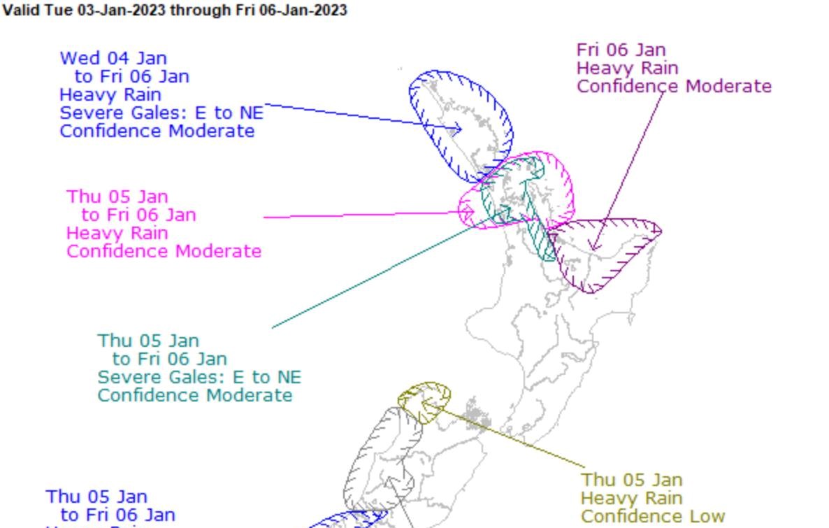 You are currently viewing Heavy rain and wind warnings for Coromandel