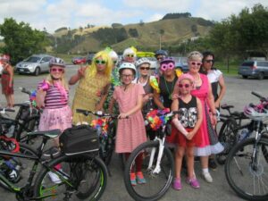 Read more about the article Frock up for Frocks on Bikes in Waihi Beach