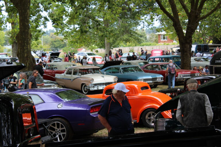 Read more about the article V8s roar into Paeroa