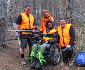 Read more about the article Quadriplegic hunter shoots for Deerstalkers