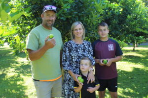 Read more about the article Optimus limes at Hauraki orchard