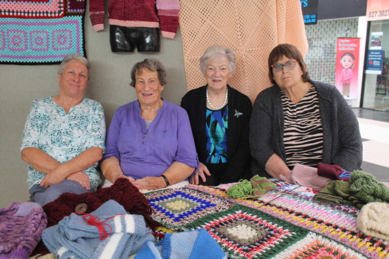 Read more about the article Knitting on display