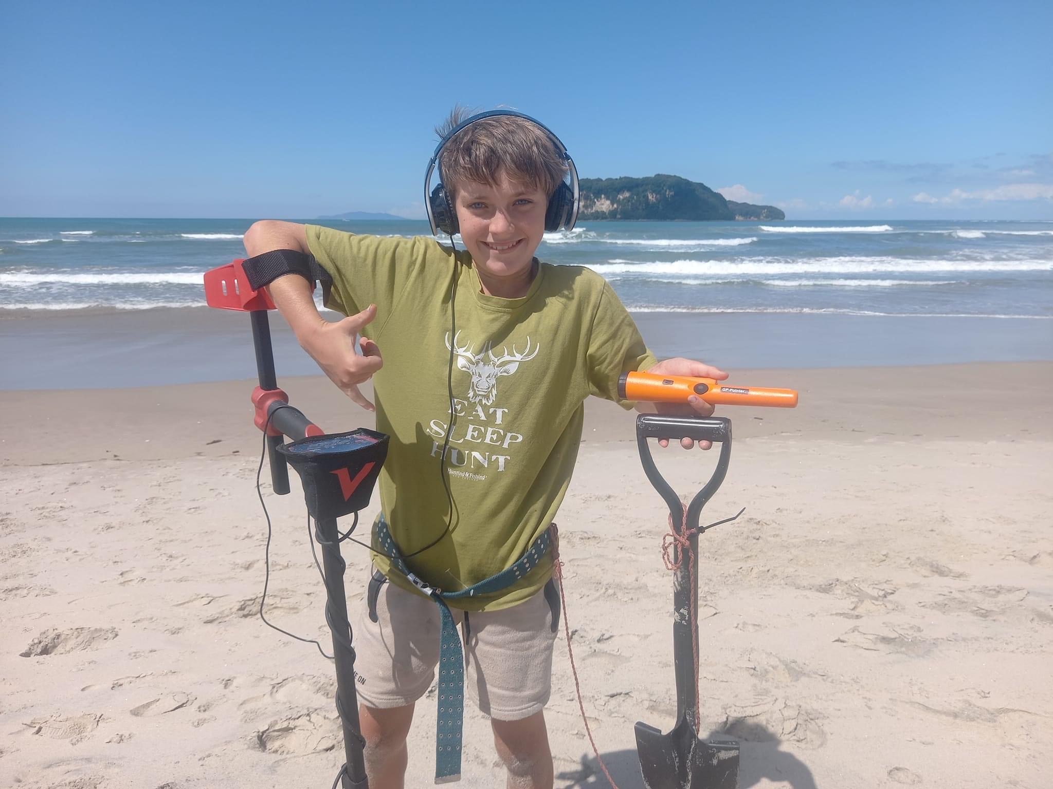 You are currently viewing Young metal detectorist unearths treasures