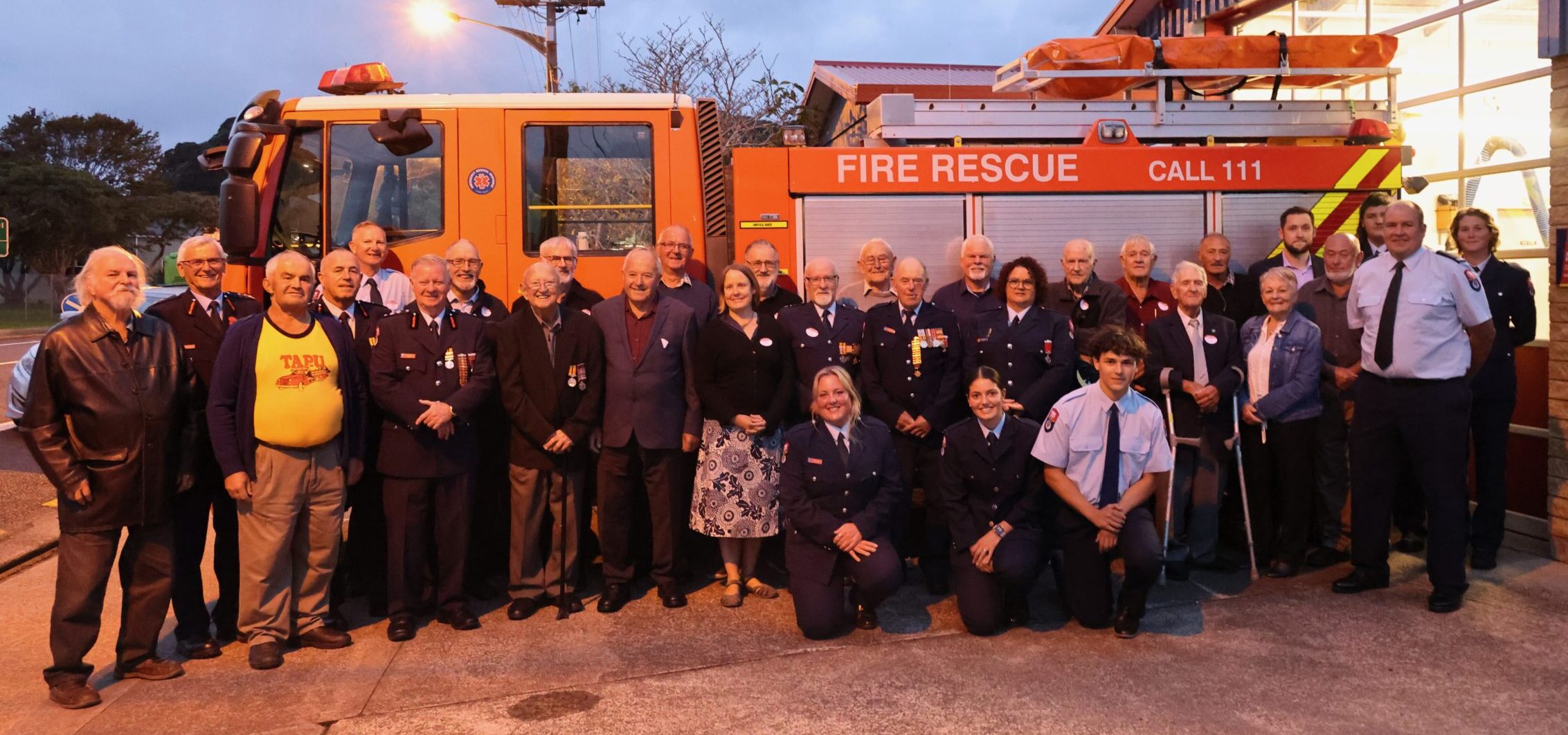 You are currently viewing Tapu Fire Station stokes up 50 years
