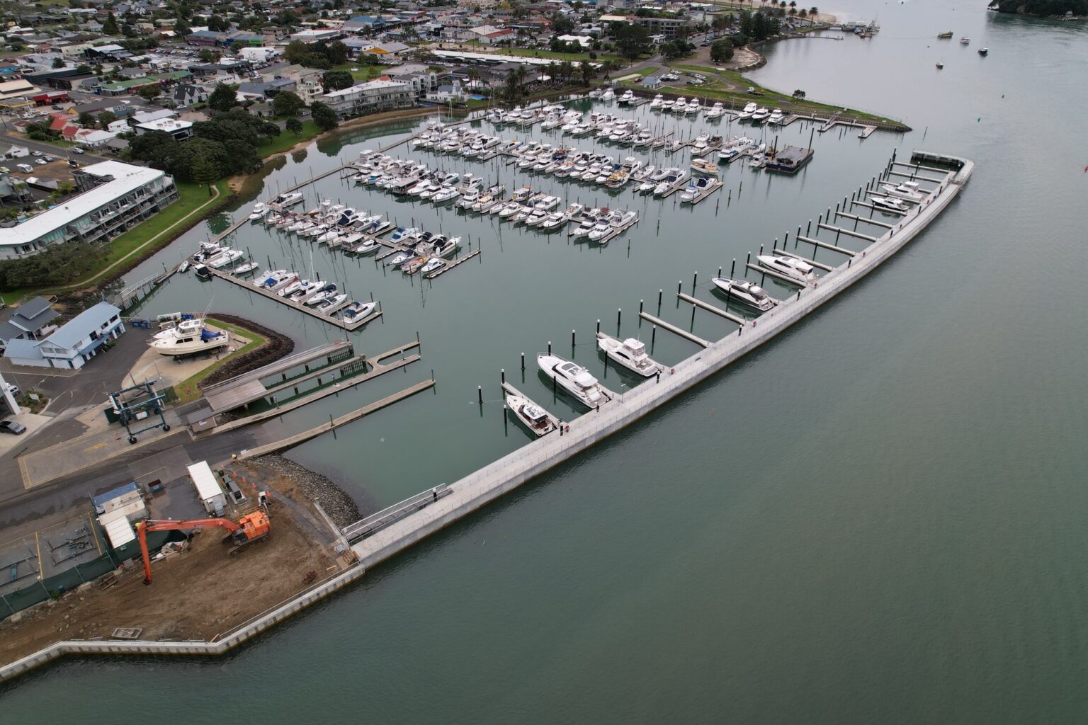 New pier for Whitianga Marina The Valley Profile