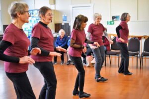 Read more about the article Toe-tapping fun for senior exercisers