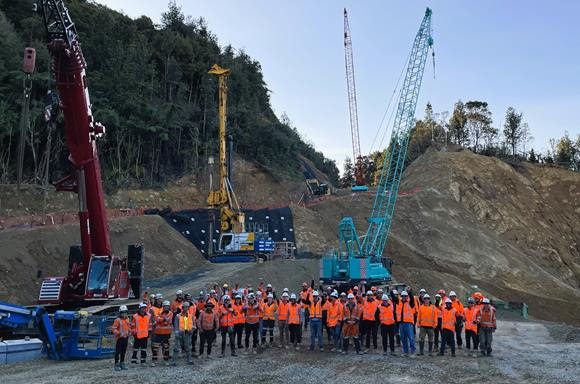 You are currently viewing Piling complete on Kopu-Hikuai Rd bridge project