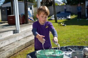 Read more about the article Messy play fun