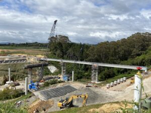 Read more about the article A tale of two bridges – steel plates for SH25A bridge beams taken from Tauranga project