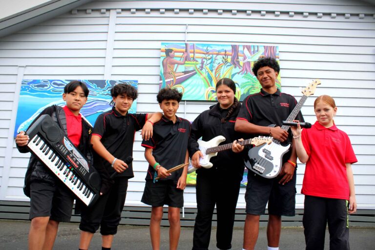 Read more about the article School band goes from stage to Spotify