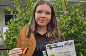 Read more about the article Pārāwai student wins big at Waikato athletics day