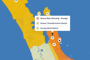Read more about the article MetService forecast update for the Coromandel