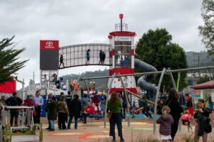 Read more about the article Thames’ upgraded Porritt Park playground ready for play