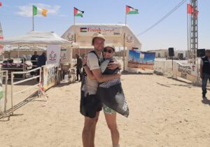 Read more about the article Refugee camp and desert run ‘surreal’