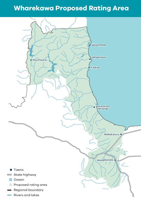 Read more about the article New proposed rate for Wharekawa Coast