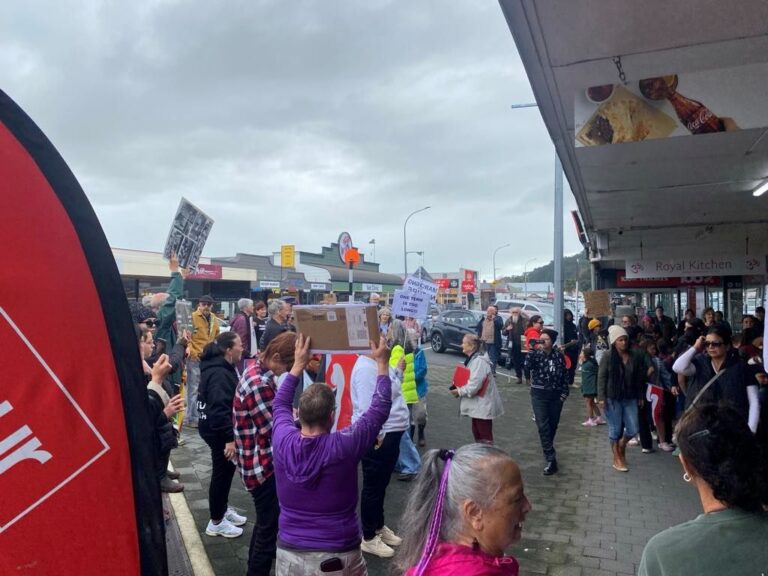 Read more about the article Protest ‘first of many’