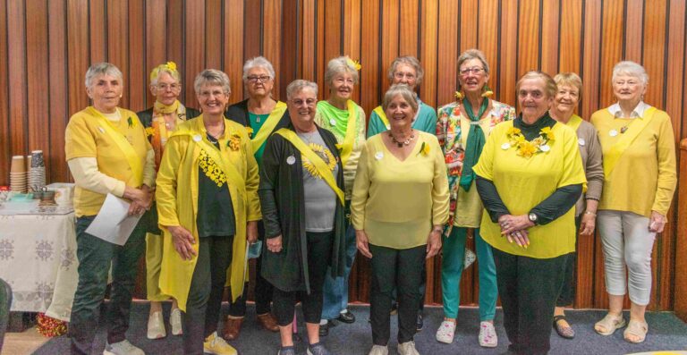 Read more about the article Yellow luncheon a blooming delight