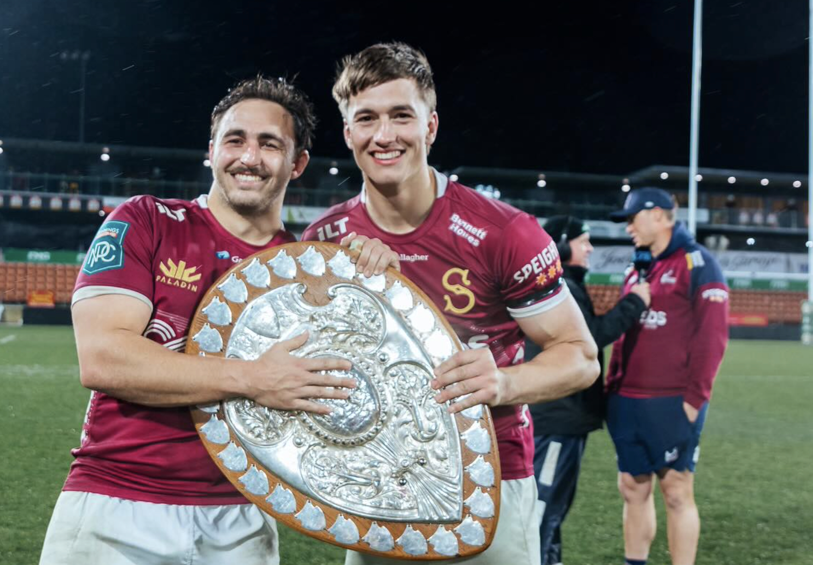 You are currently viewing Hometown support for Stag’s shield success
