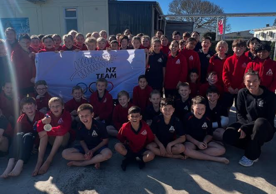Read more about the article Olympic rower visits Hauraki kids