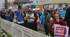 Read more about the article ‘Save our services’: workers strike