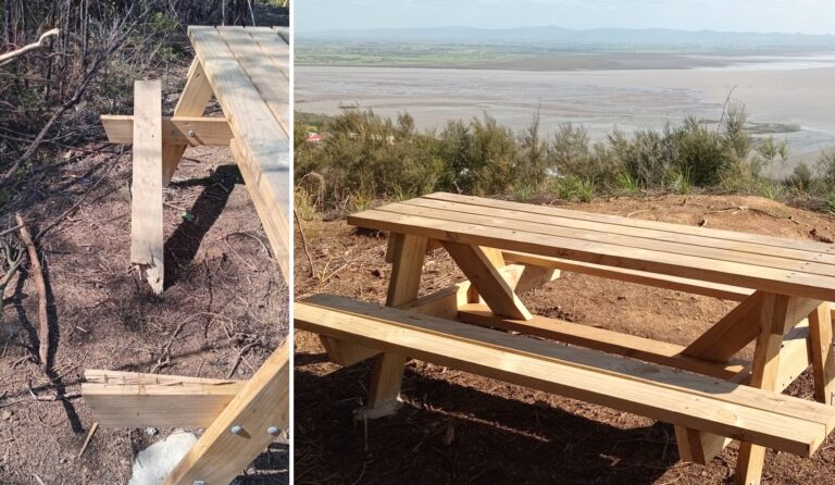 Read more about the article Volunteers restore vandalised Moanataiari lookout