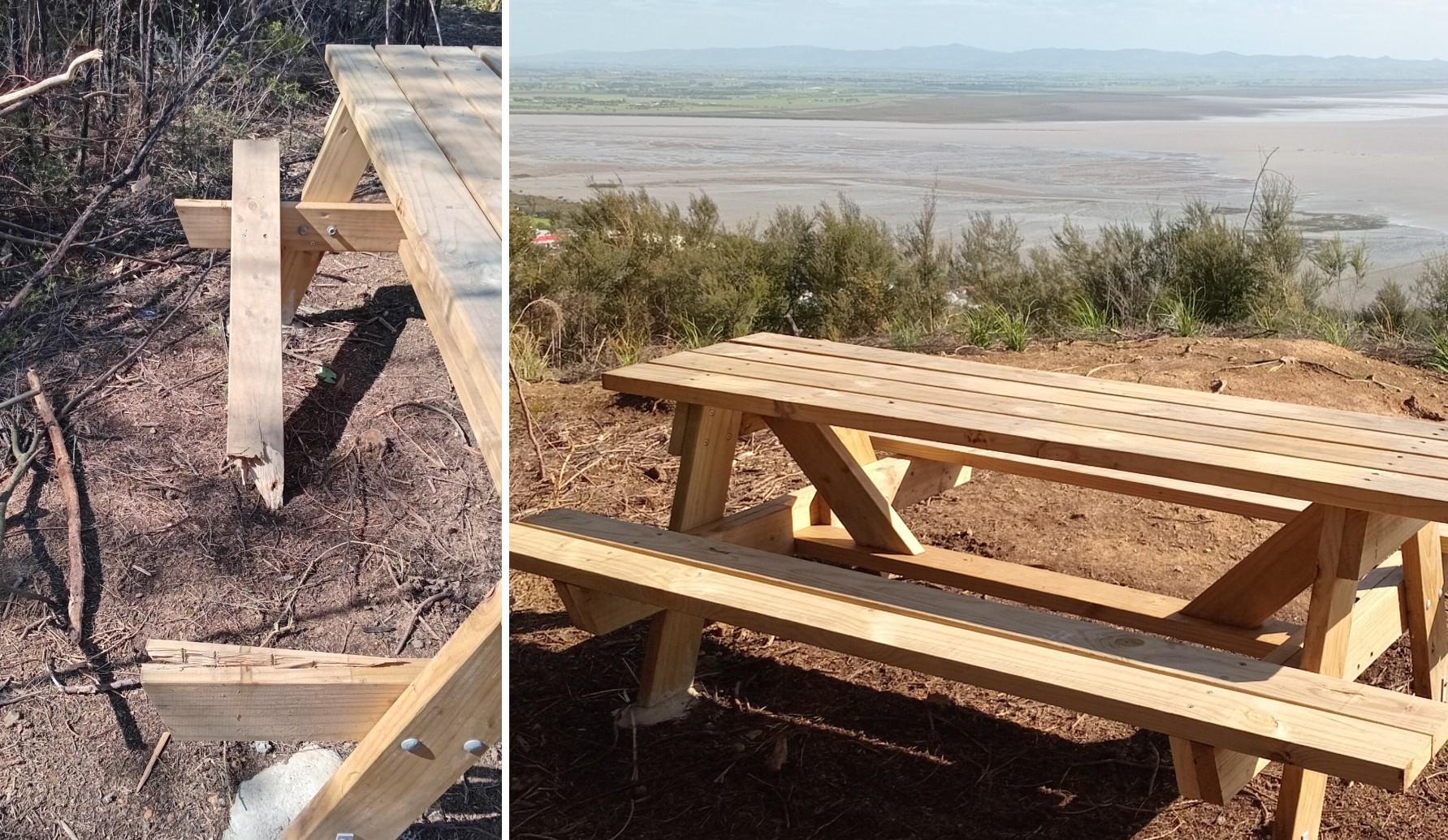 You are currently viewing Volunteers restore vandalised Moanataiari lookout