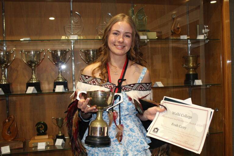 Read more about the article Evah’s dream come true: Waihī College dux