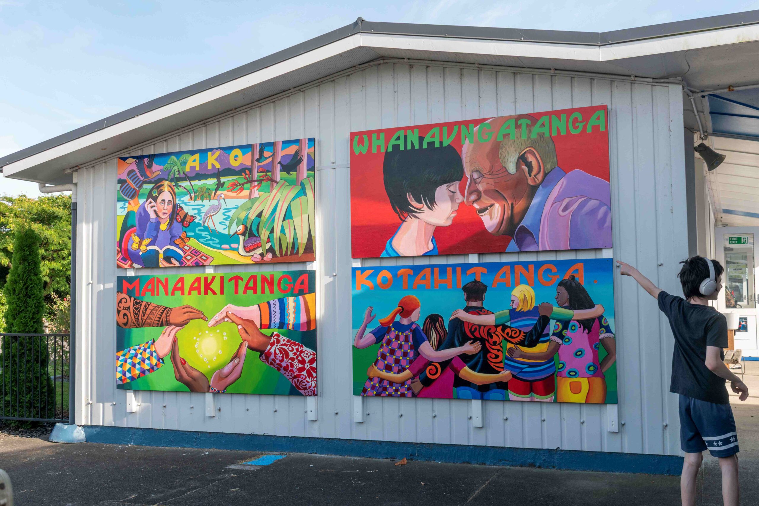You are currently viewing School murals bring values to life
