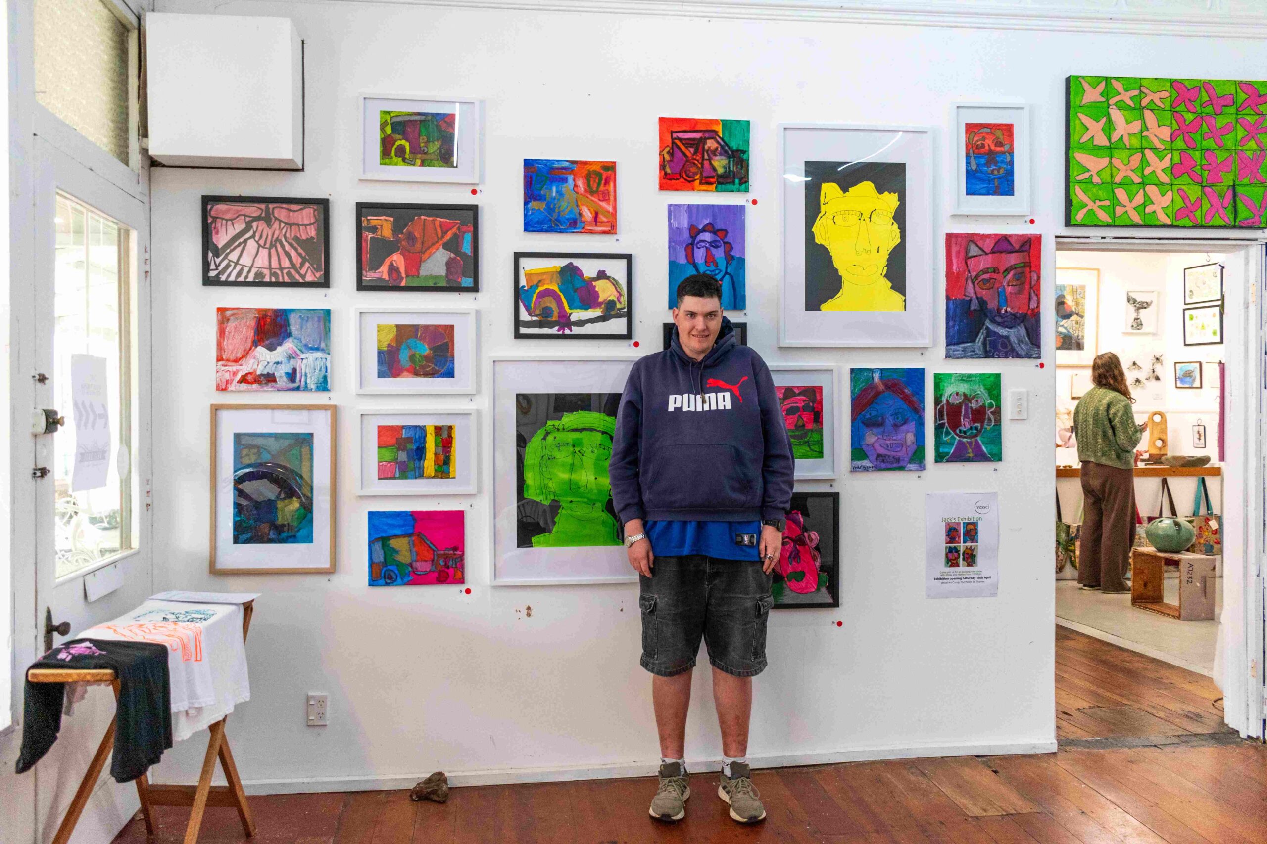 You are currently viewing Colourful debut for Thames artist