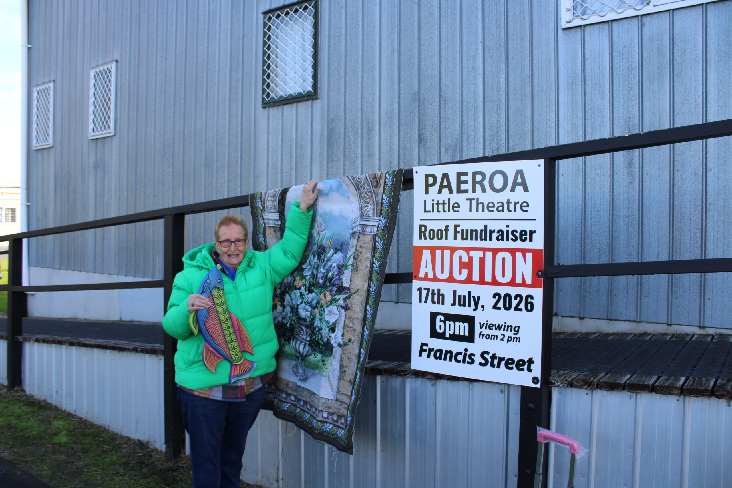 You are currently viewing Fundraising auction for roof repairs