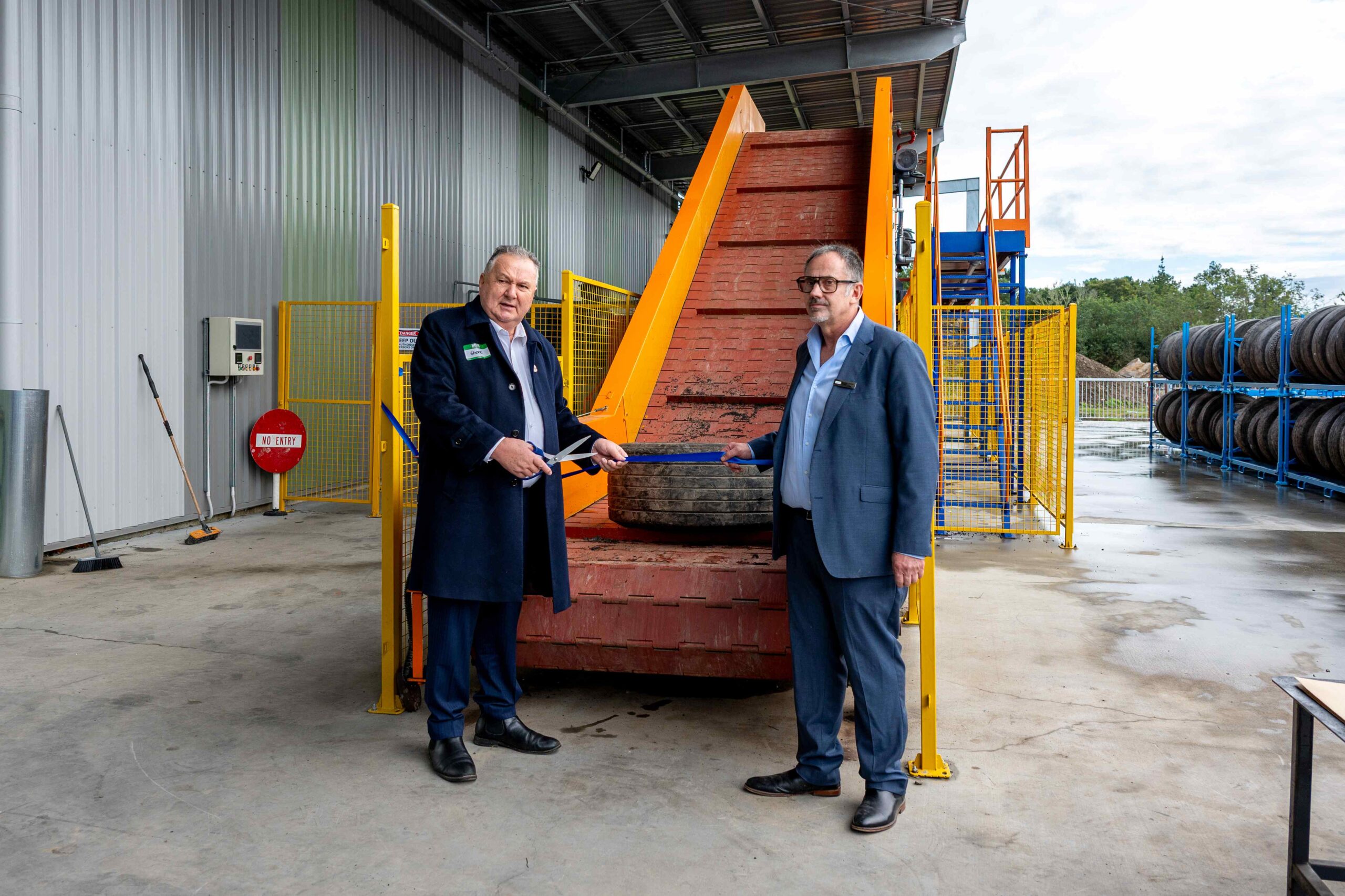 You are currently viewing Rubber recycling facility opens